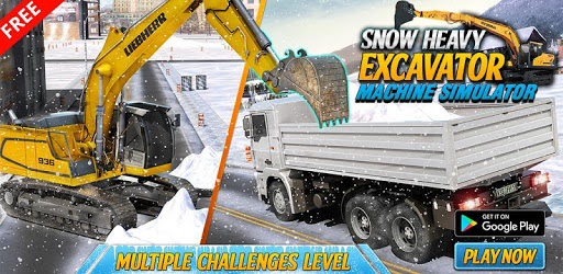 Snow Heavy Excavator Machine Simulator pc screenshot Snow Heavy Excavator Machine Simulator pc screenshot