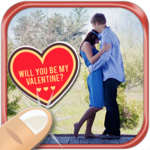 Love stickers for photos icon
