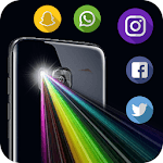 Color Flash light Alert Call, LED Torch, Flash SMS icon