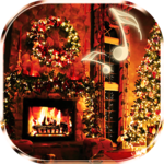 Christmas Fireplace Live Wallpaper icon