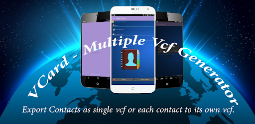 VCard Multiple VCF Generator pc screenshot VCard Multiple VCF Generator pc screenshot