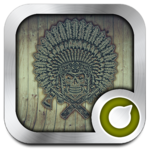 Burned Wood Solo Launcher Theme icon