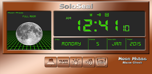 Moon Phase Alarm Clock pc screenshot