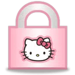 Hello Kitty Animated Lock icon
