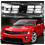 3D Super Cars Clock Wallpaper HD icon