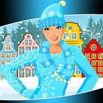 Winter Fashion Dress Up Games icon