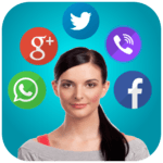 Talking Notification Girl icon