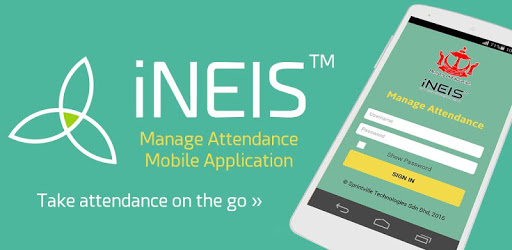 iNEIS Attendance Management System pc screenshot