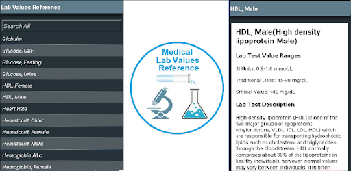 Lab Values Reference (Free) pc screenshot Lab Values Reference (Free) pc screenshot
