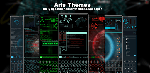 Futuristic Launcher -- Aris Hacker Theme pc screenshot Futuristic Launcher -- Aris Hacker Theme pc screenshot