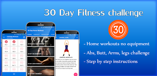 30 Day Home Workout - Fit challenge home workouts pc screenshot 30 Day Home Workout - Fit challenge home workouts pc screenshot