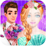Indian Wedding Fashion Salon Stylist Bridal Couple icon