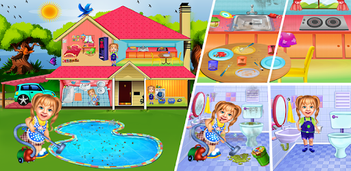 Sweet Baby Girl Cleaning Games: House Cleanup 2018 pc screenshot Sweet Baby Girl Cleaning Games: House Cleanup 2018 pc screenshot