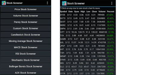 Stock Screener pc screenshot
