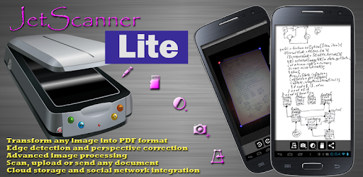Jet Scanner Lite. Scan to PDF pc screenshot