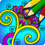 Magic Mandala Coloring Book icon