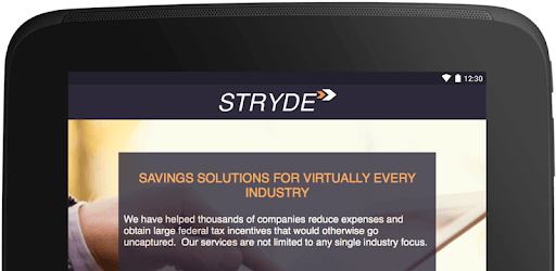 Stryde Savings pc screenshot Stryde Savings pc screenshot