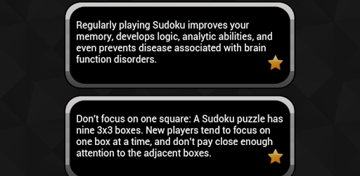 Sudoku Tips pc screenshot
