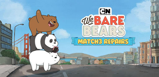 We Bare Bears Match3 Repairs pc screenshot We Bare Bears Match3 Repairs pc screenshot