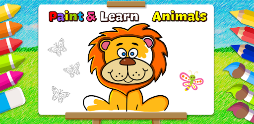Paint and Learn Animals pc screenshot