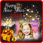 New Year 2018 Photo Frames icon