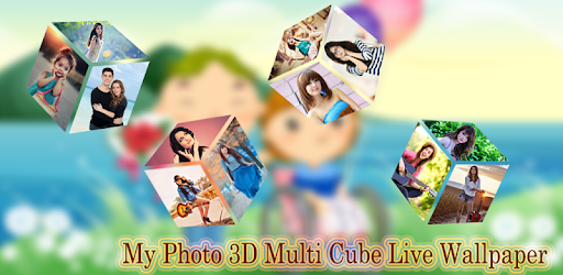 3D Multi Cube Photo Live Wallpaper pc screenshot