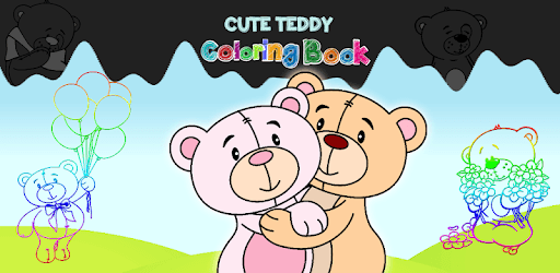 Cute Teddy Coloring Book pc screenshot Cute Teddy Coloring Book pc screenshot