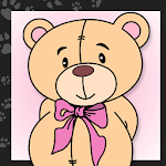 Cute Teddy Coloring Book icon