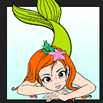 Mermaid Coloring Book icon
