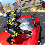 Black Superhero Panther Grand City Survival icon