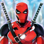 Superhero Iron Ninja Battle: City Rescue Fight Sim icon