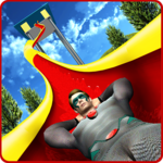 Spider Water Slide Adventure Superhero Uphill Rush icon