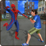 Super Hero VS Gangster City Battle icon
