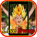Saiyan Live Swap Dragon Camera icon