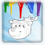 super wingss coloring book (with animals) icon