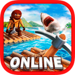 Survival on Raft Online War icon