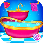 Princess Bathroom Decor : Cleaning Time icon