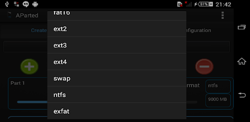 AParted ( Sd card Partition ) pc screenshot AParted ( Sd card Partition ) pc screenshot