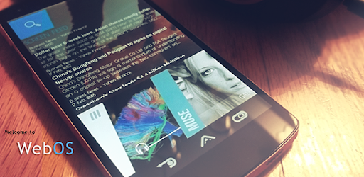WebOS pc screenshot