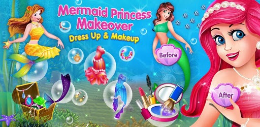 Mermaid Princess Makeover Game pc screenshot Mermaid Princess Makeover Game pc screenshot