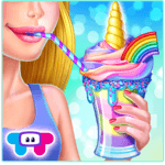 Unicorn Food - Rainbow Glitter Food & Fashion icon
