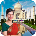Taj Mahal photo frame : Decorate your photos now icon