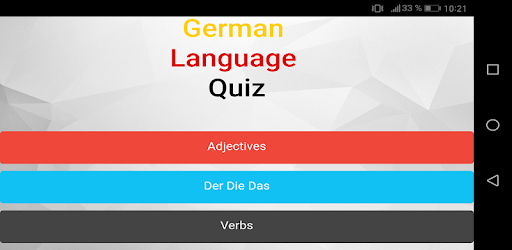 German Language Quiz pc screenshot German Language Quiz pc screenshot