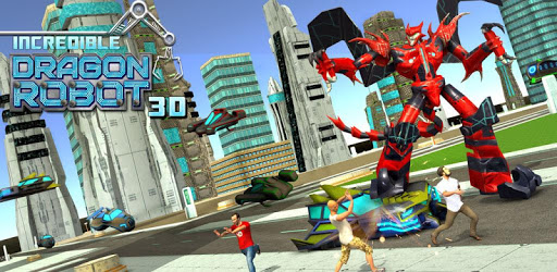 Incredible Dragon Robot 3D pc screenshot Incredible Dragon Robot 3D pc screenshot