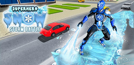 Superhero Frost Man City Rescue: Snowstorm Game pc screenshot Superhero Frost Man City Rescue: Snowstorm Game pc screenshot