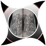 tattoo font letters icon