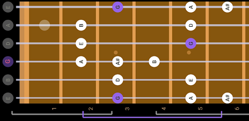 Guitar Scales, Patterns & Metronome. FREE, NO ADS pc screenshot Guitar Scales, Patterns & Metronome. FREE, NO ADS pc screenshot