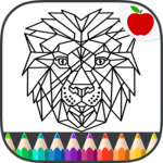 Animal Mandalas Coloring Book - Geometric Coloring icon