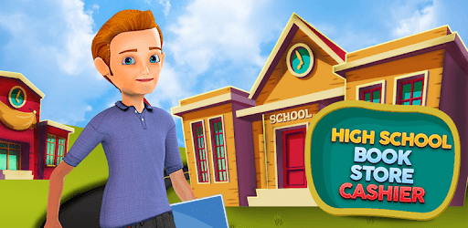 High School Book Store Cashier - Kids Game pc screenshot