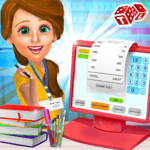 High School Book Store Cashier - Kids Game icon
